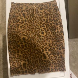 Vici Cheetah Skirt